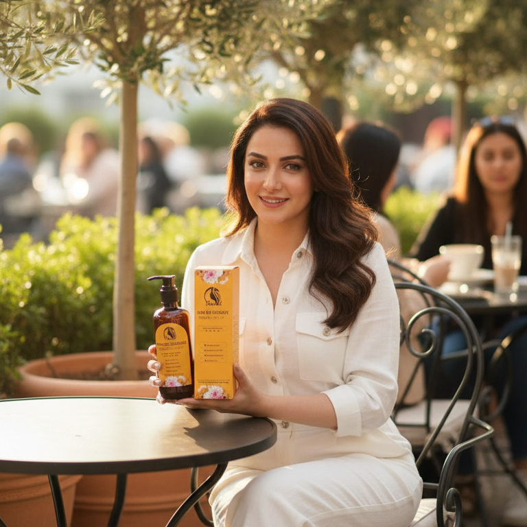 Floral Hair Dye Shampoo For Hair Coloring And Cleansing(600ML)