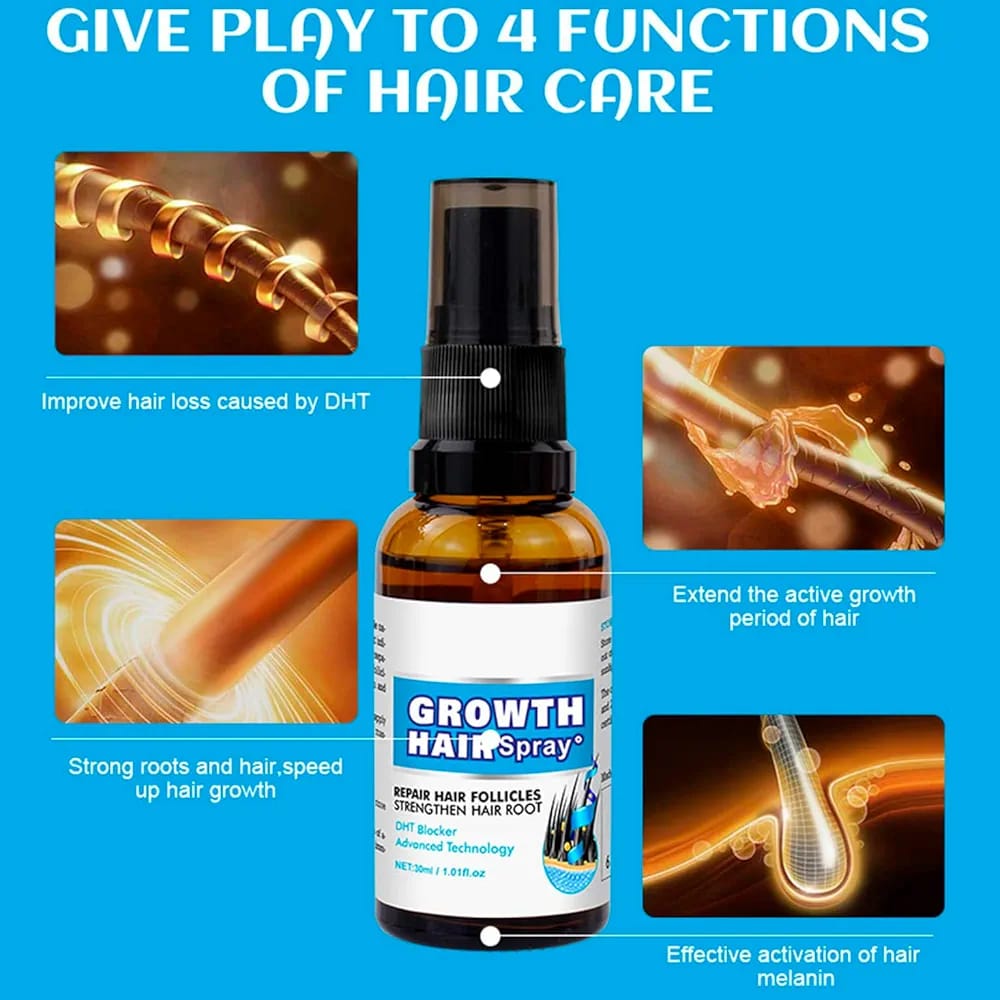 Disaar Vegan Ginseng Root Hair Growth Spray 30ml