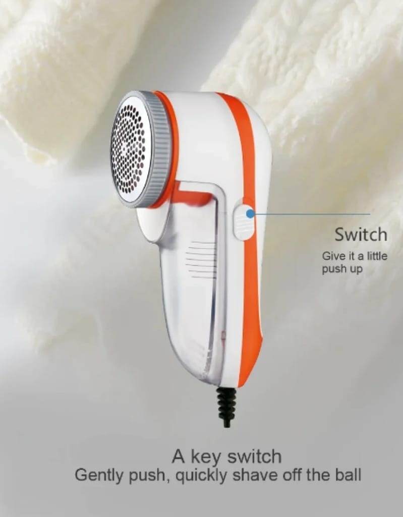 Nova Electric Lint Remover | Wool & Fabrics | Rotary Sharp Blades | Random Color